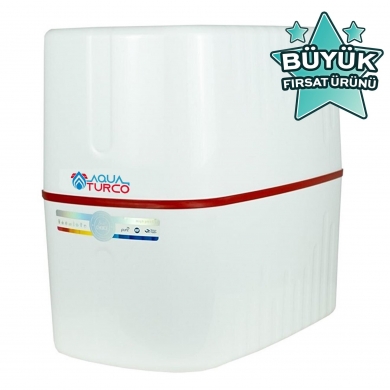 10 Aşamalı 8 Litre Metal Tanklı 80 GPD Teknolojili Su Arıtma Cihazı